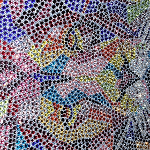 Wrangler Jean Jacket Xl unisex rhinestones lion - Picture 4 of 8